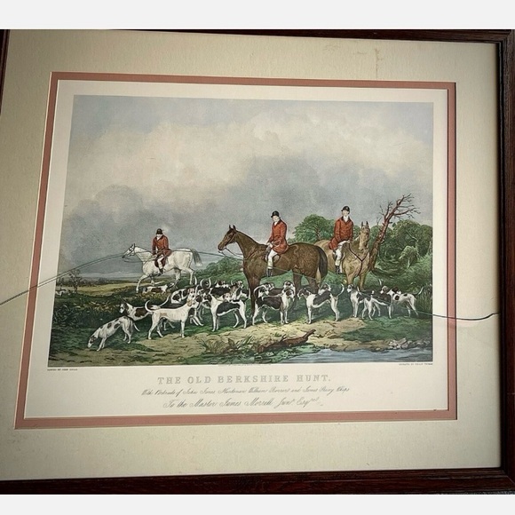 ART The Old Berkshire HuntLithograph/Painting/Engraving JohnGood/Philip Thomas